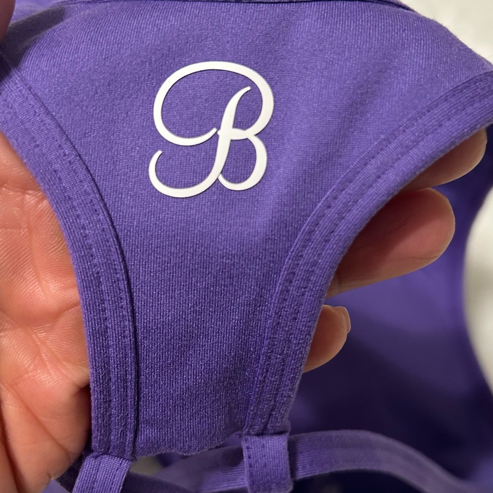 Bombshell Sportswear Skull Crusher Bra - Royal Purple - M - Picture 4 of 4